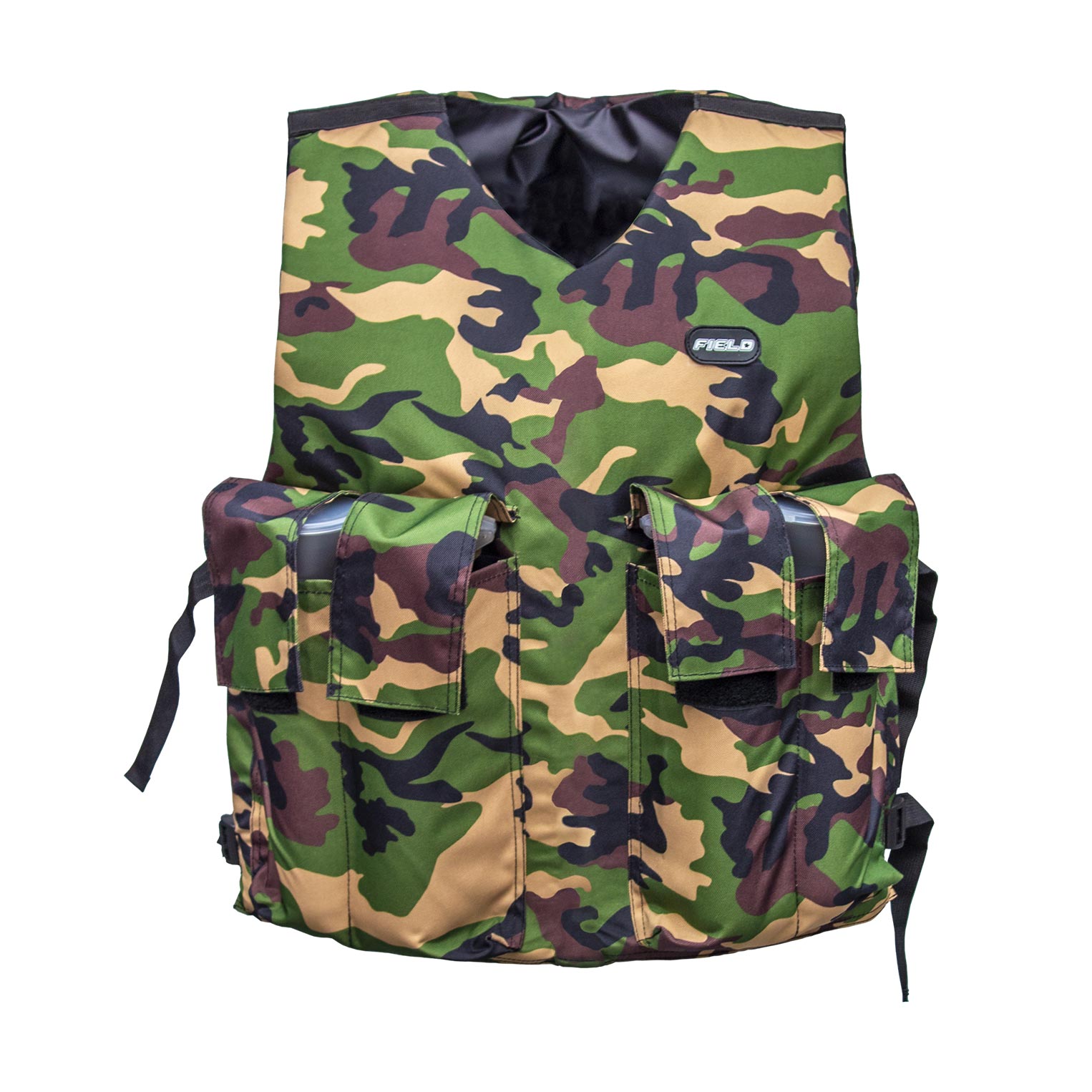 Field Vest 4+1 Woodland Camo V2